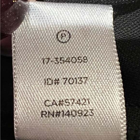 Ann Taylor LOFT Size Medium Womens Black Shirt Sheath Dress Pockets Long Sleeves - Picture 9 of 9